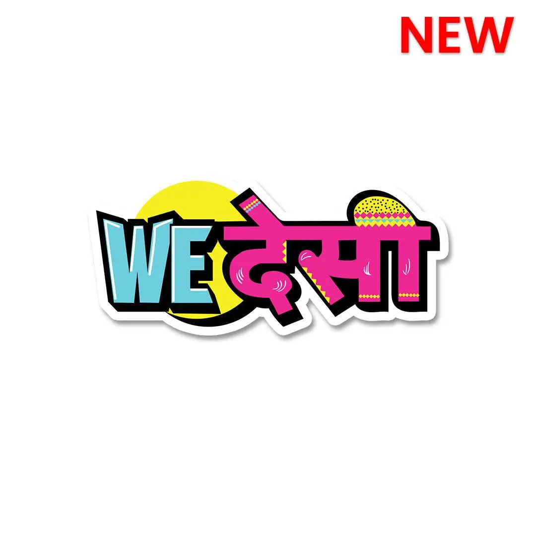 We Desi Sticker 1