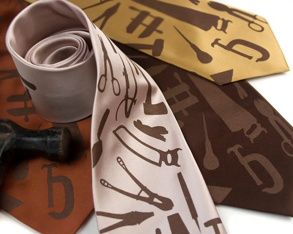 Weapons Of Mass Construction Silk Necktie 2