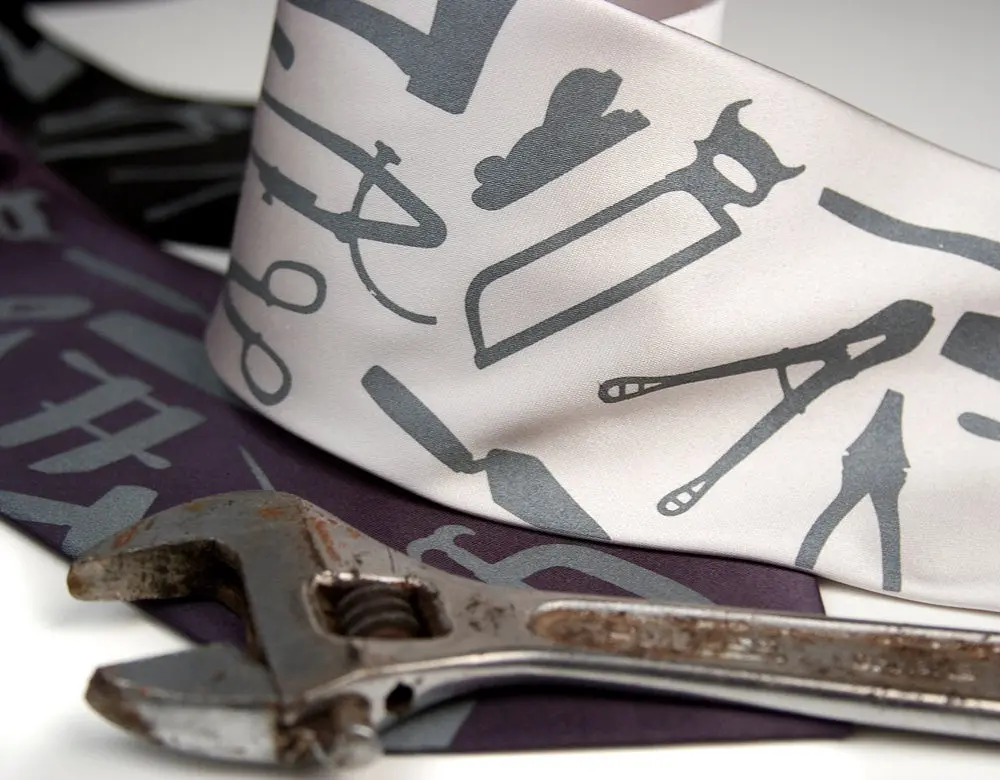 Weapons Of Mass Construction Necktie 1