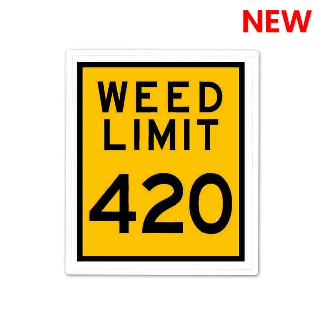 Weed Limit Sticker 1