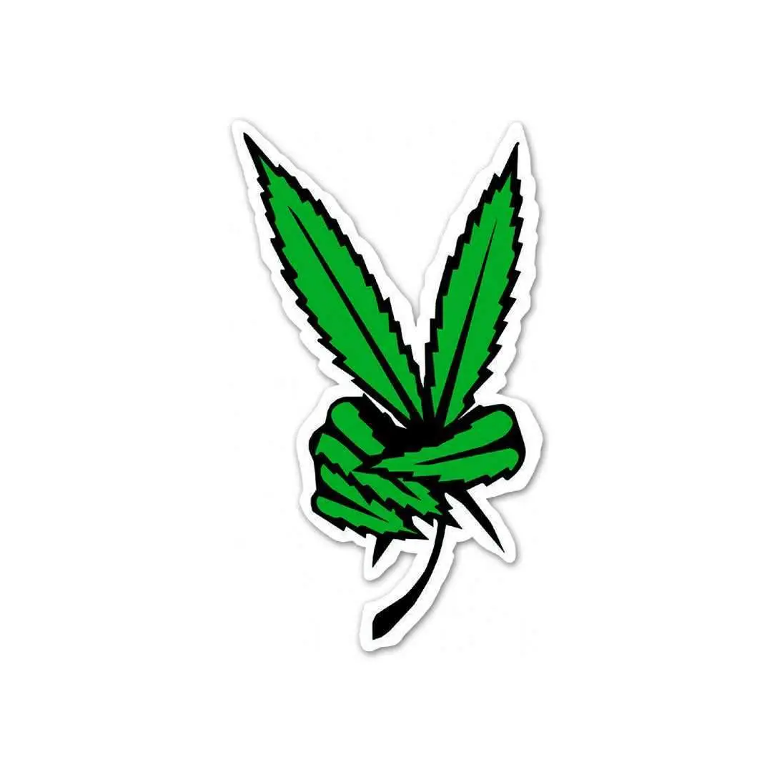 Weed Peace Sticker 1