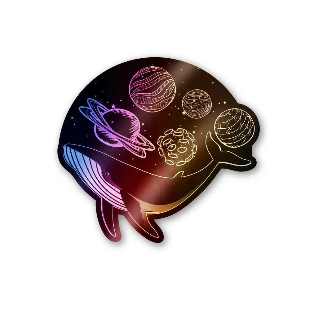 Whale Holographic Stickers 1