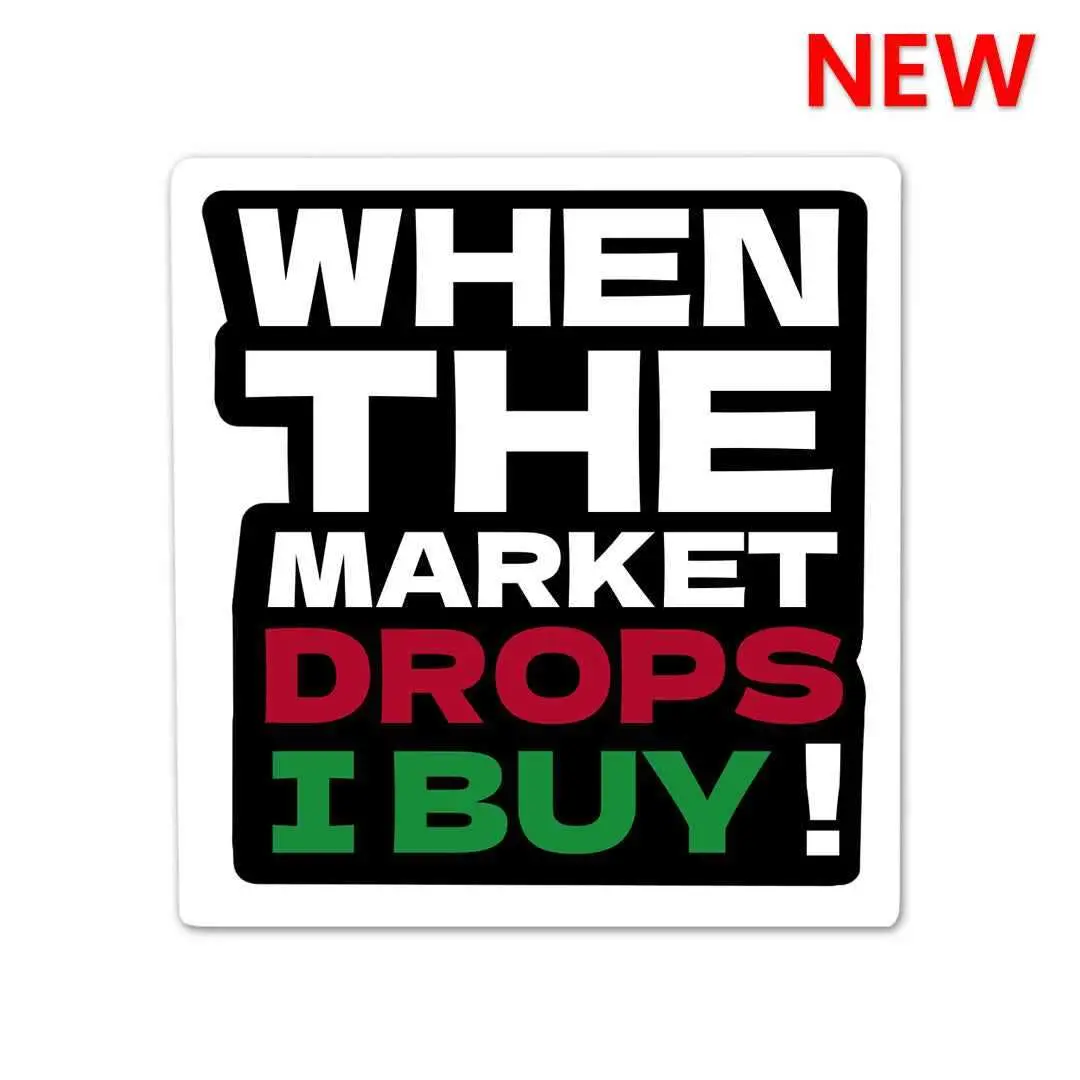 When The Market Drops Sticker 1