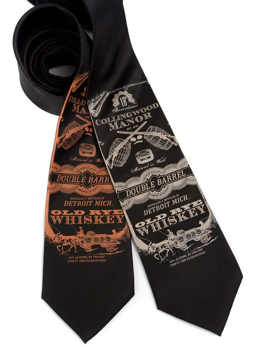 Whiskey Business Silk Necktie 1