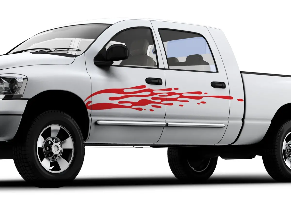 Off-Road Mud Splash Vinyl Decal Kit – Set Of 2 For Cars & Trucks 2