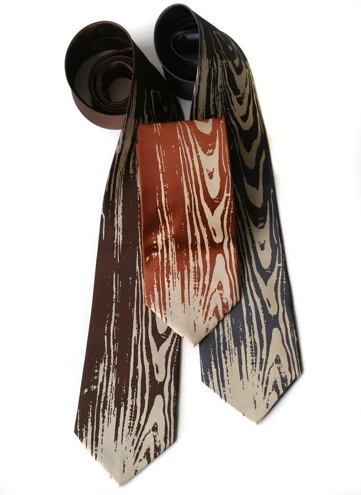 Woodgrain Necktie 1