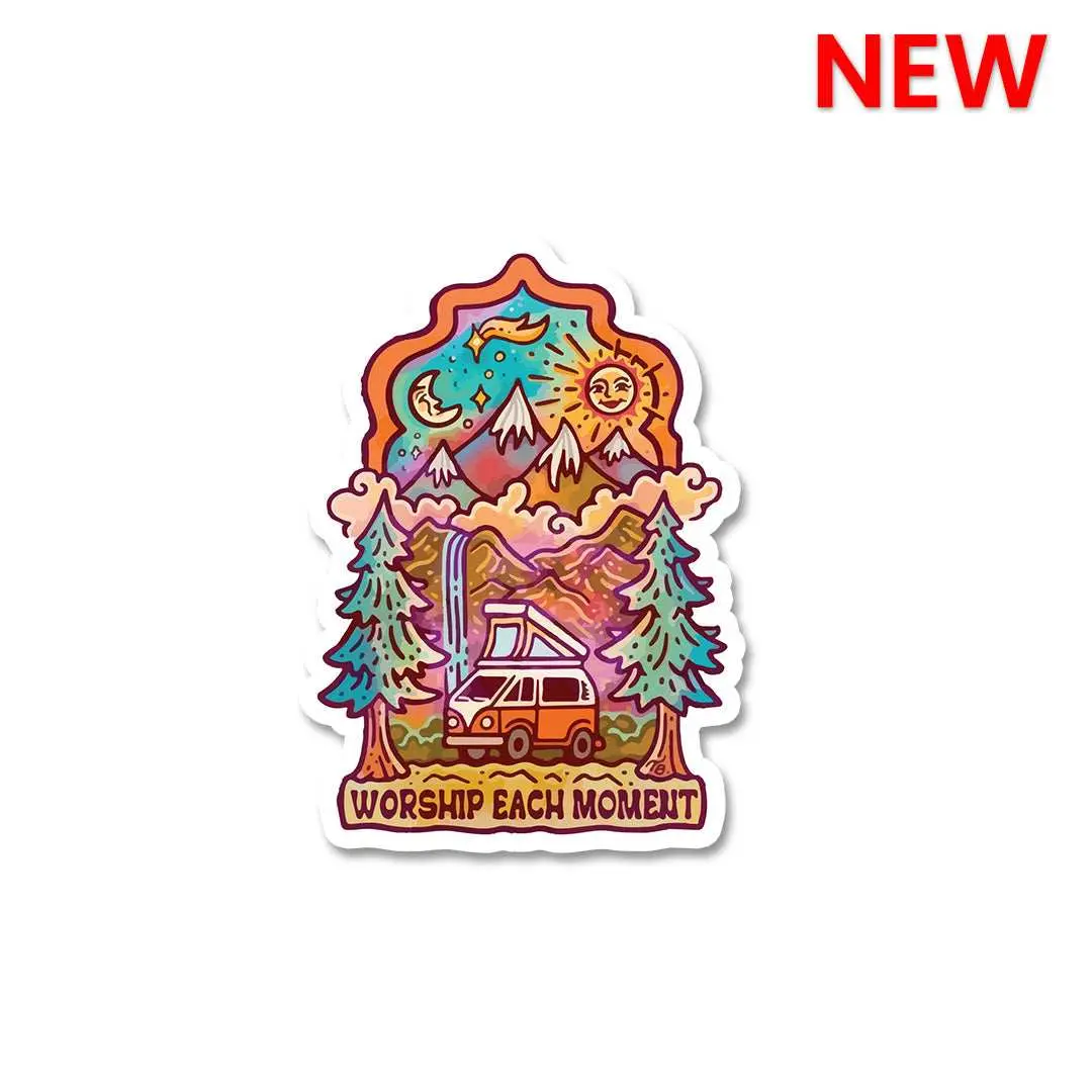 Worship Each Movement Sticker 1