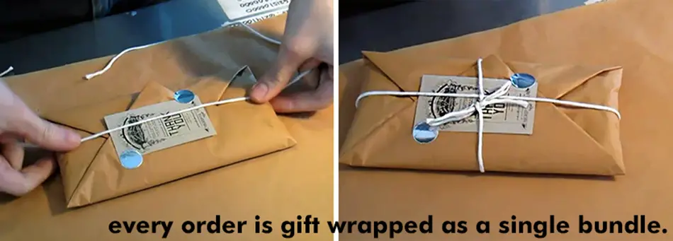 Kraft Tissue Paper + Butcher's Twine 1