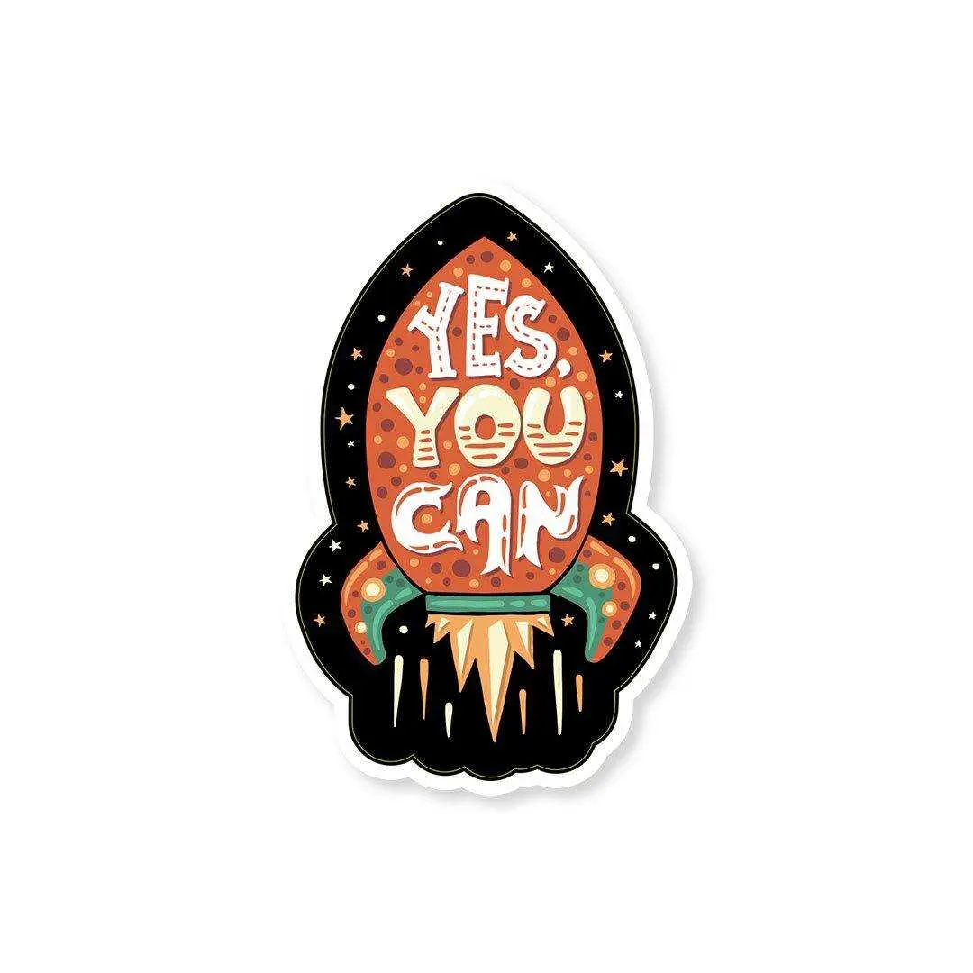 Yes You Can! Sticker 1