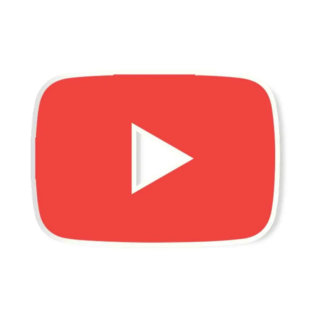 Youtube Logo Sticker 1