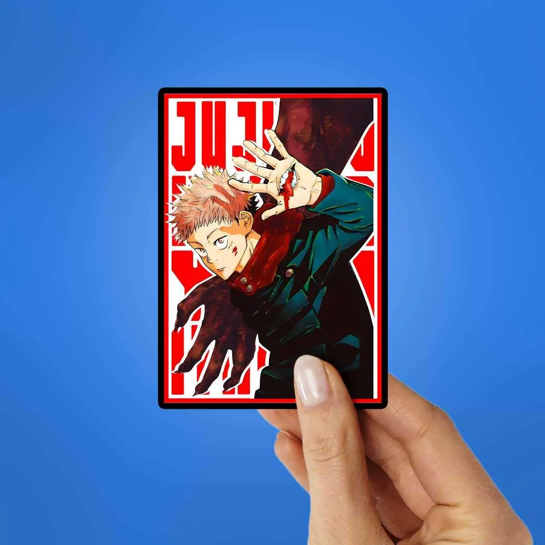Yuji Itadori Jujutsu Kaisen Sticker 2
