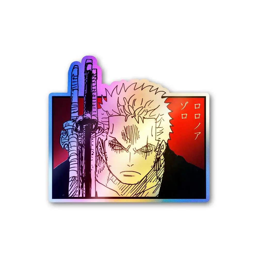 Zoro Holographic Sticker 1