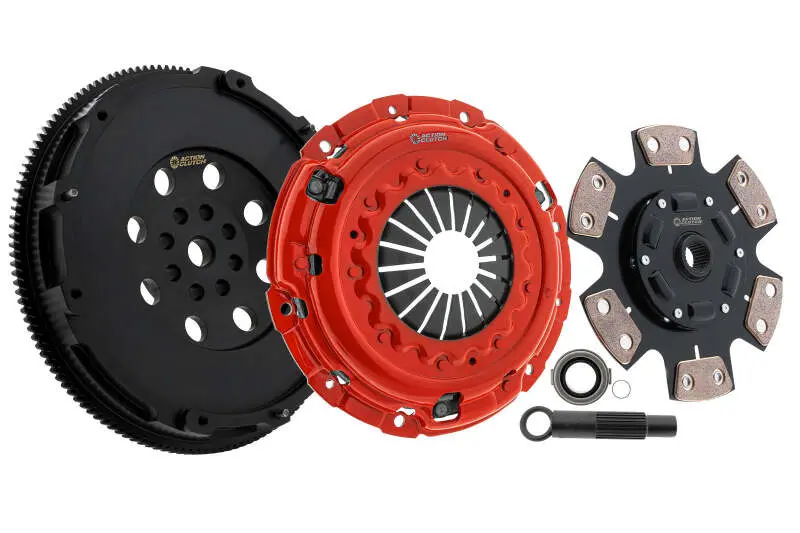 Action Clutch Stage 3 Turbo Clutch Kit – 2022 Honda Civic Si 1.5L (L15B7), Includes Chromoly Flywheel 1