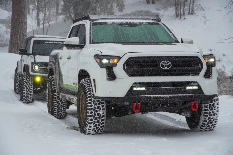 Dv8 Offroad Roof Rack System For 2024–2025 Toyota Tacoma Double Cab – Heavy-Duty Aluminum Construction 2
