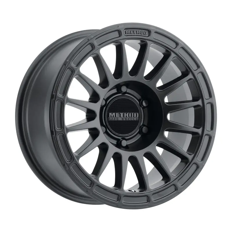 Method Mr314 Matte Black Off-Road Wheel: 17X8.5, 0Mm Offset, 6X5.5 Bolt Pattern, 106.25Mm Cb 1