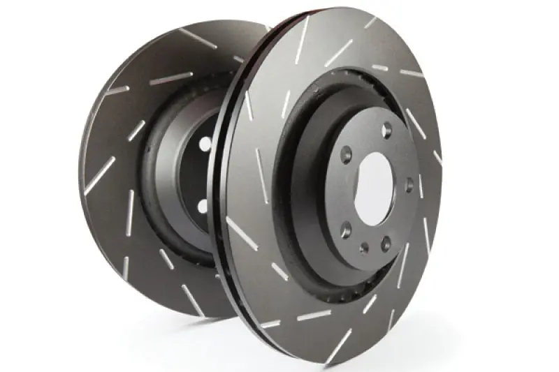 Ebc Usr Slotted Brake Rotors – Front And Rear Fitment For 2016–2021 Subaru Wrx 2.0L Turbo 1
