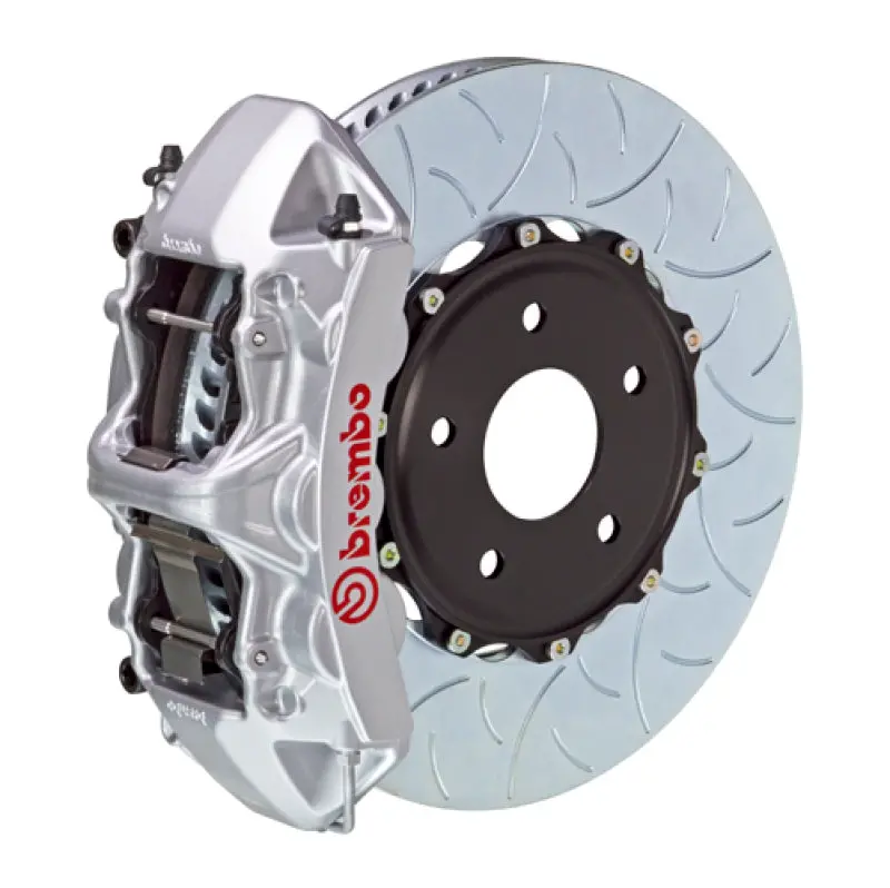 Brembo Gt Big Brake Kit — Front, 6-Piston Calipers With 350X34Mm Two-Piece Slotted Rotors For 1997–2004 Corvette C5 1