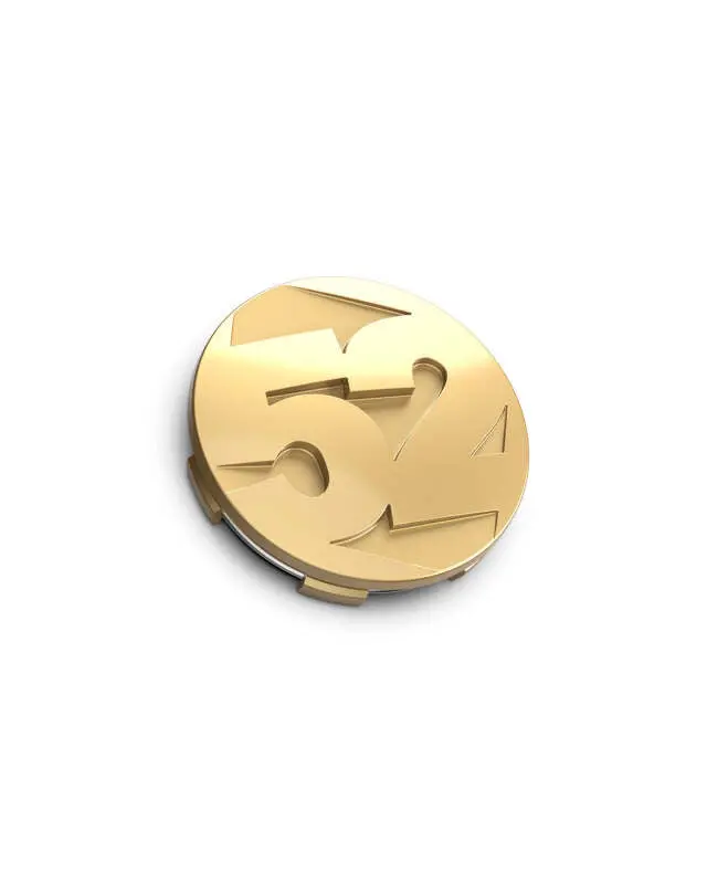 Fifteen52 Gold Snap-In Center Cap – 65Mm Diameter, Designed For Rally Sport / Mx / Sv Wheels 1