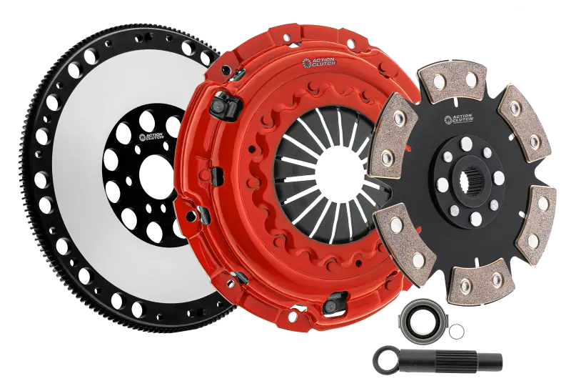 Action Clutch Stage 6 Kit With Lightweight Flywheel For 2001–2003 Bmw 330Ci M54 3.0L 5-Speed Rwd 1