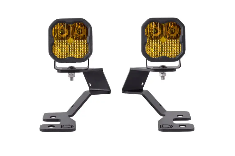 Diode Dynamics Ss3 Led Ditch Light Kit – Sport Yellow Pro Combo, Designed For 2021 Ford Bronco 1
