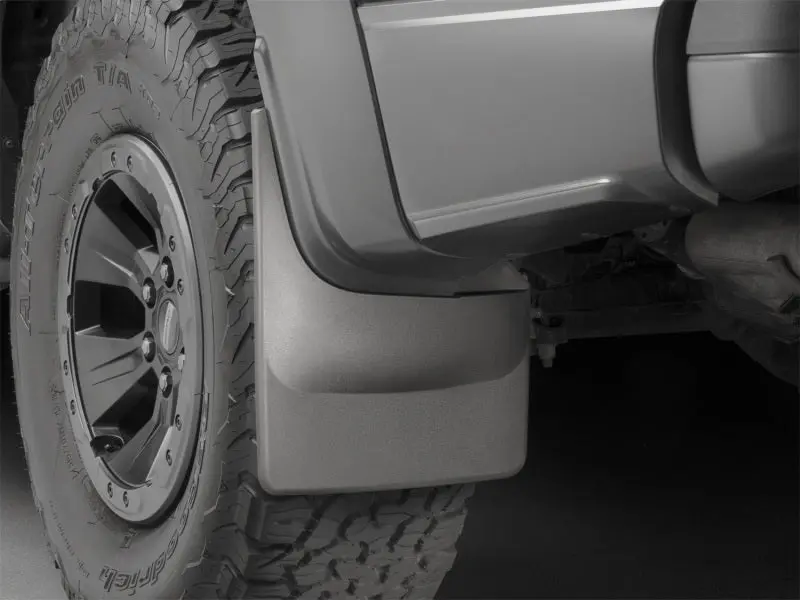Weathertech No-Drill Mud Flaps In Black For 2017+ Ford F-150 Raptor 1