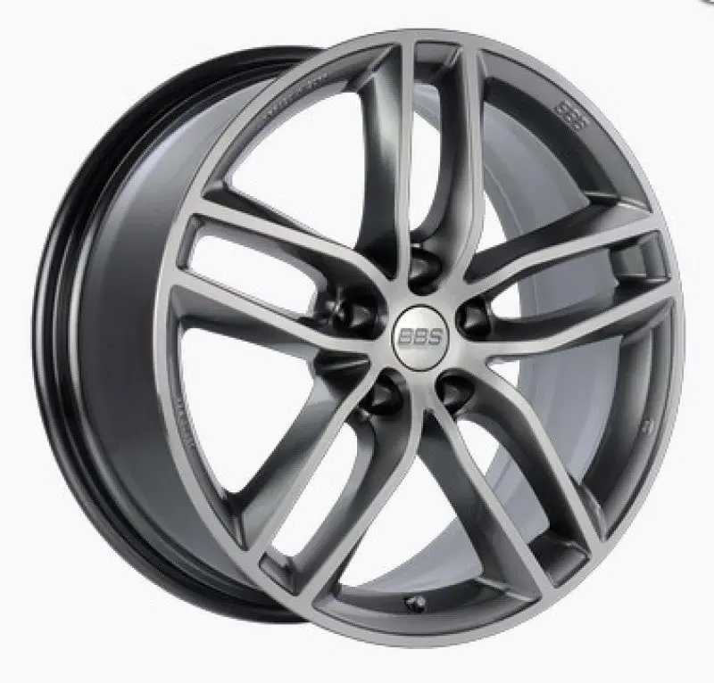 Bbs Sx Forged Alloy Wheel – 19×8.5", 5×114.3, +45 Offset, Gloss Platinum Face With Diamond-Cut Rim (Requires Pfs Clips & -82Mm Hub Ring) 1