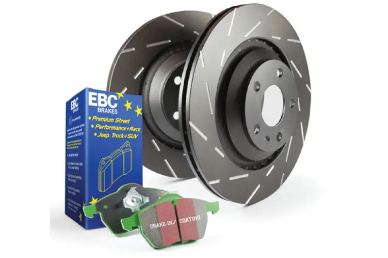 Ebc Greenstuff Brake Pad And Usr Rotor Service Kit (S2 Series) 1