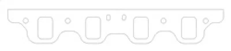 Cometic Mls Exhaust Manifold Gasket Set – Ford 500 Jc50 Pro Stock V8, .030” Thickness, 2.200” Round Port 1