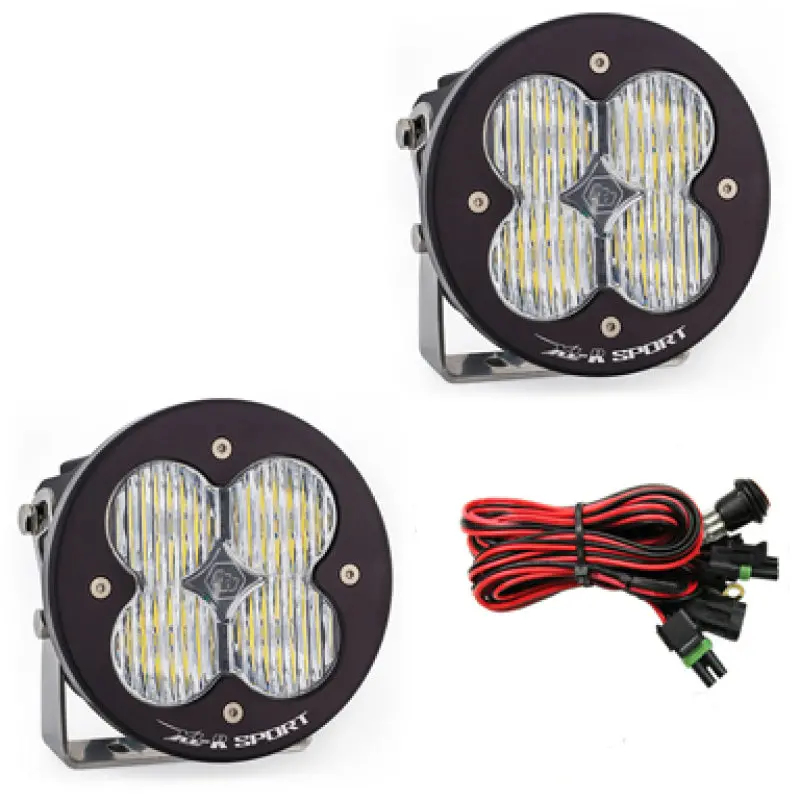 Baja Designs Xl-R Wide Cornering Led Light Pods – Sport Series Beam Pattern 1