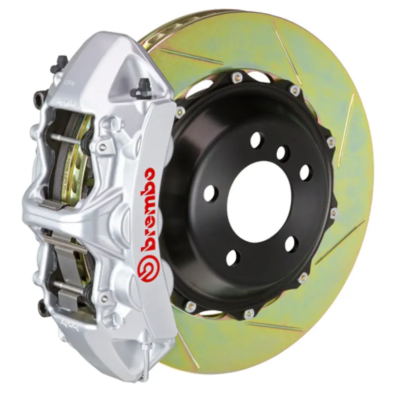 Brembo Gt Big Brake Kit – 6-Piston Front Calipers, 355×32Mm Slotted Rotors, 2-Piece Design For 2005–2008 Dodge Magnum V6 (Non-Awd) 1