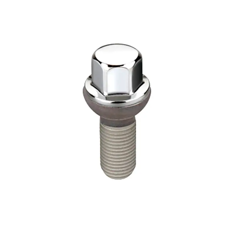 Mcgard Chrome Hex Lug Bolts – Radius Seat, M14×1.5, 17Mm Hex, 28.1Mm Shank (Pack Of 50) 1