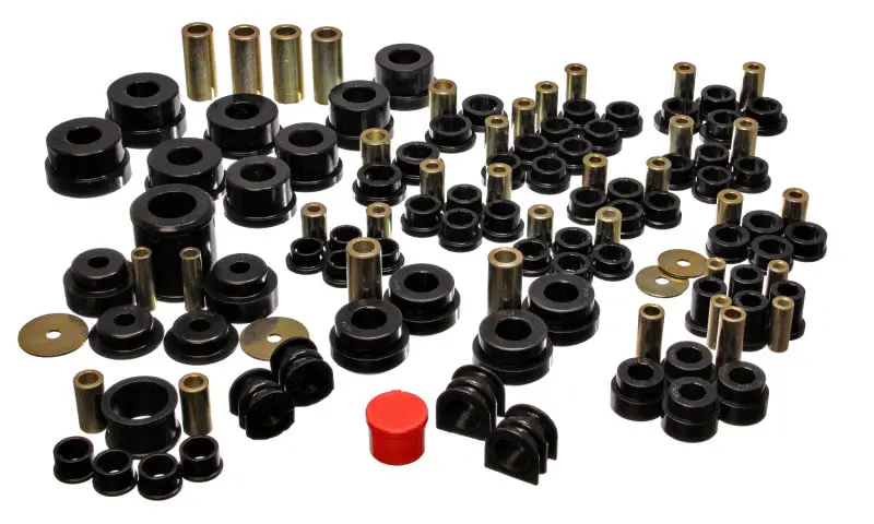 Energy Suspension 02-09 Nissan 350Z / 03-07 Infiniti G35 Coupe Black Hyper-Flex Master Bushing Set 1