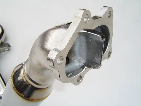 Invidia 05+ Mt Lgt / 08+ Wrx/Sti Polished Divorced Waste Gate Downpipe 1