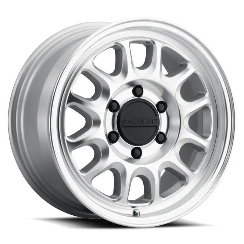 Raceline Rogue Alloy Wheel — 17X8.5", 6X139.7Mm Bolt Pattern, 0Mm Offset, 106.1Mm Center Bore (Machined Cc Finish) 1
