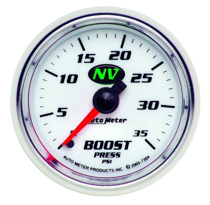 Autometer Nv 52Mm 0-35 Psi Boost Mechanical Gauge 1