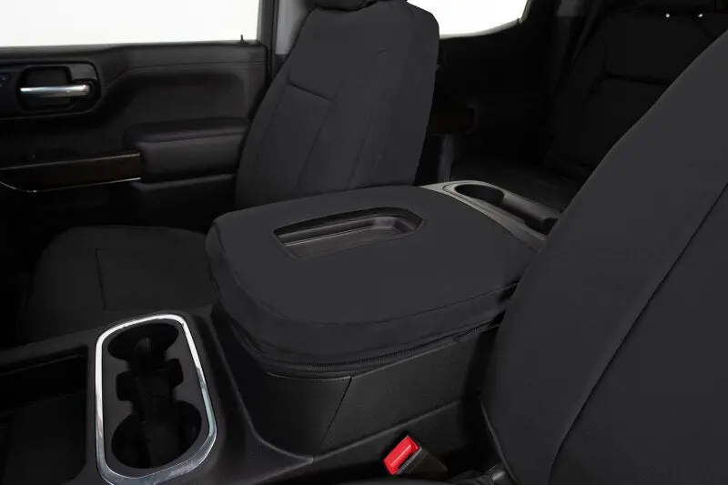 Covercraft Endura Precisionfit Seat Covers For 2021–2024 Dodge Durango – Front Row, Black/Black 1
