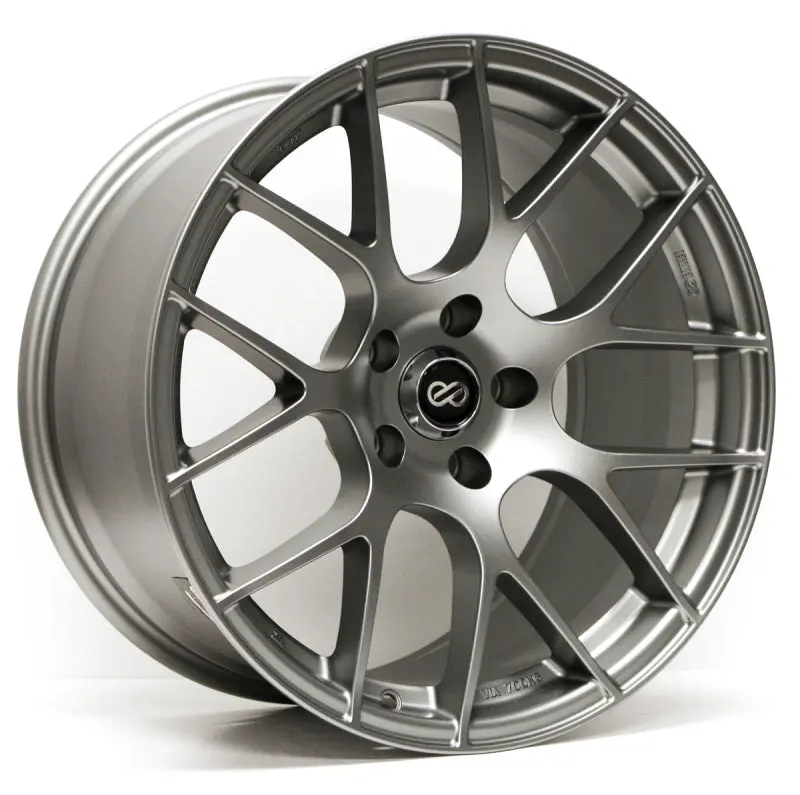 Enkei Raijin Alloy Wheel – 18X8", 5X114.3Mm, 45Mm Offset, 72.6Mm Hub Bore, Titanium Gray 1