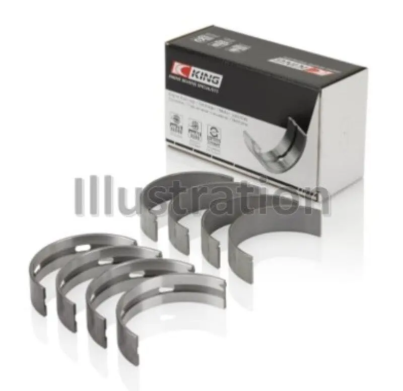 King Engine Bearings Main Bearing Set For Mercedes-Benz Om642 Engines (0.75Mm Oversize) 1