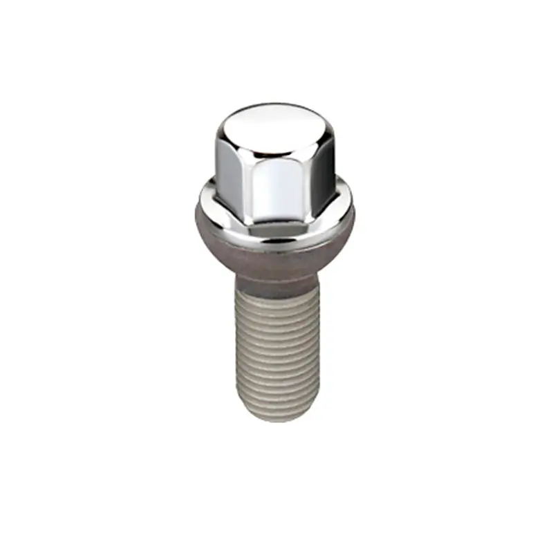 Mcgard Chrome Hex Lug Bolts – Radius Seat, M14×1.5, 17Mm Hex, 28.1Mm Shank (Pack Of 50) 2