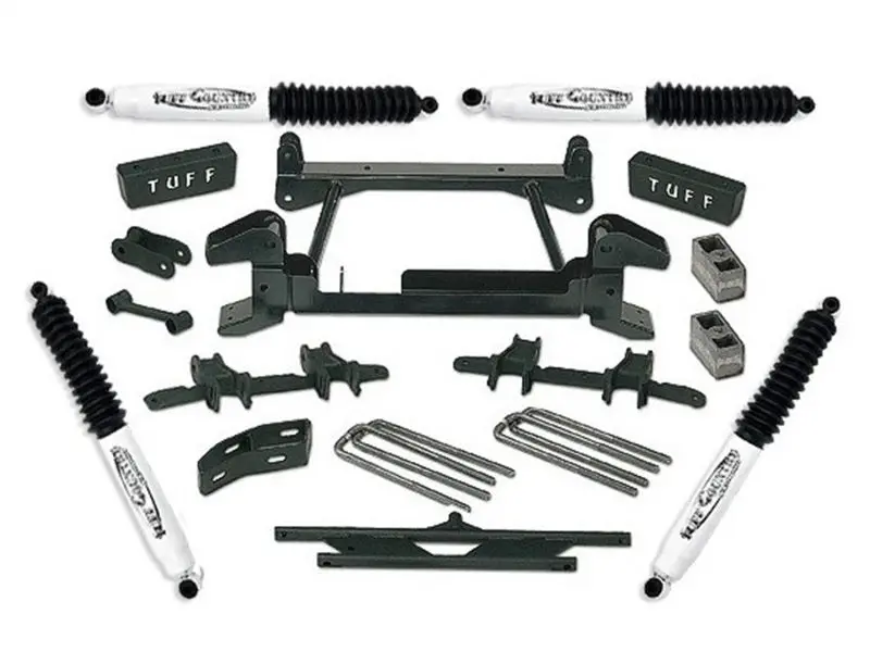 Tuff Country 4-Inch Lift Kit For 1992–1998 Gmc Suburban 1500 4X4 – Includes Brackets And Hardware (Shocks Not Included) 1