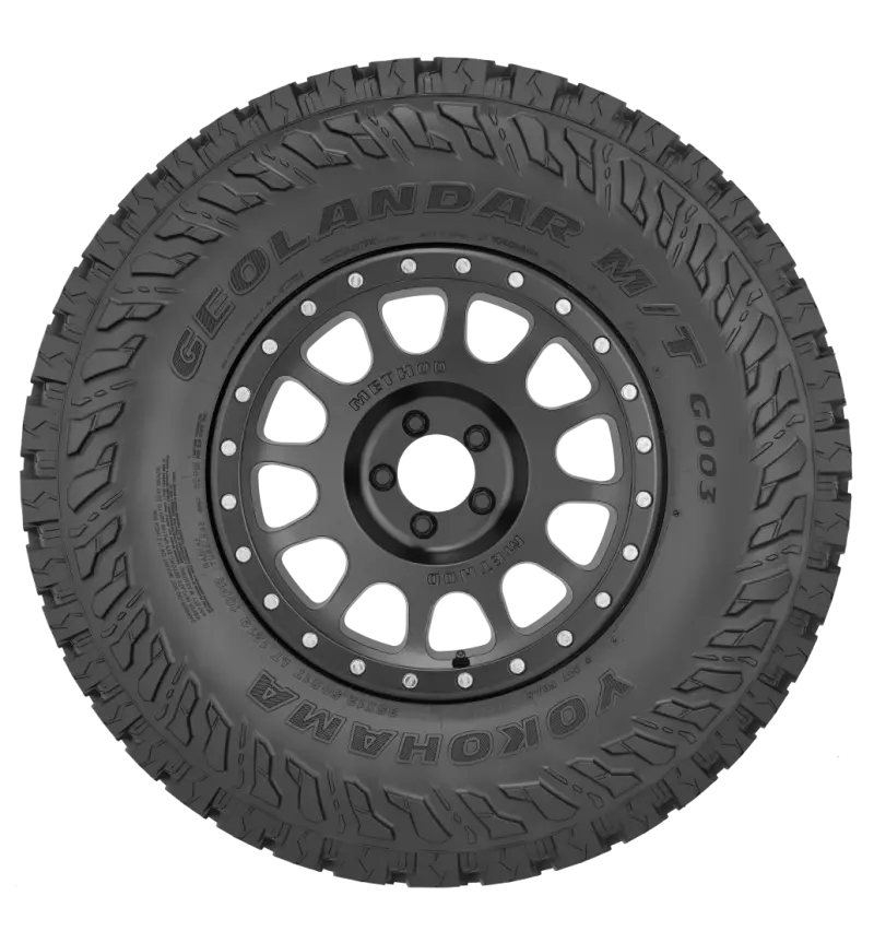 Yokohama Geolandar M/T G003 All-Terrain Tire – 35X12.50R20, Load Range E, 125Q Speed Rating 1