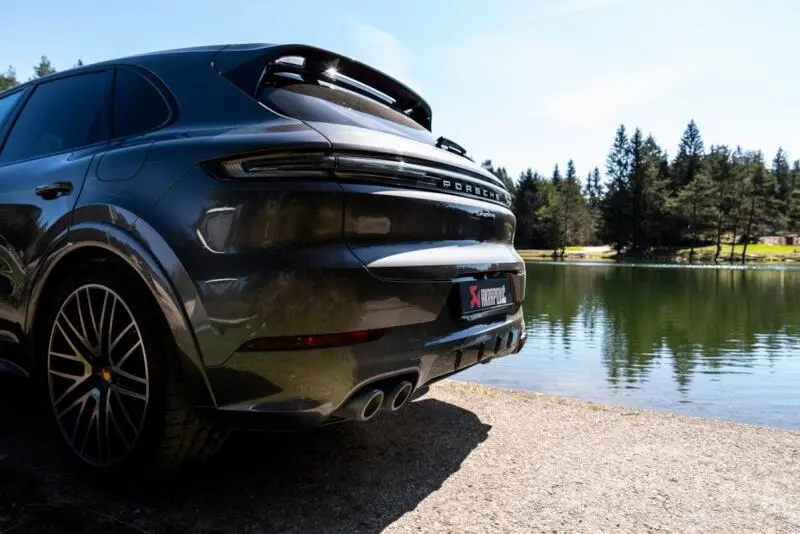 Akrapovič Exhaust System For 2024–2025 Porsche Cayenne E-Hybrid, S E-Hybrid & Coupe (Model 536.2) With Opf/Gpf Compliance 1