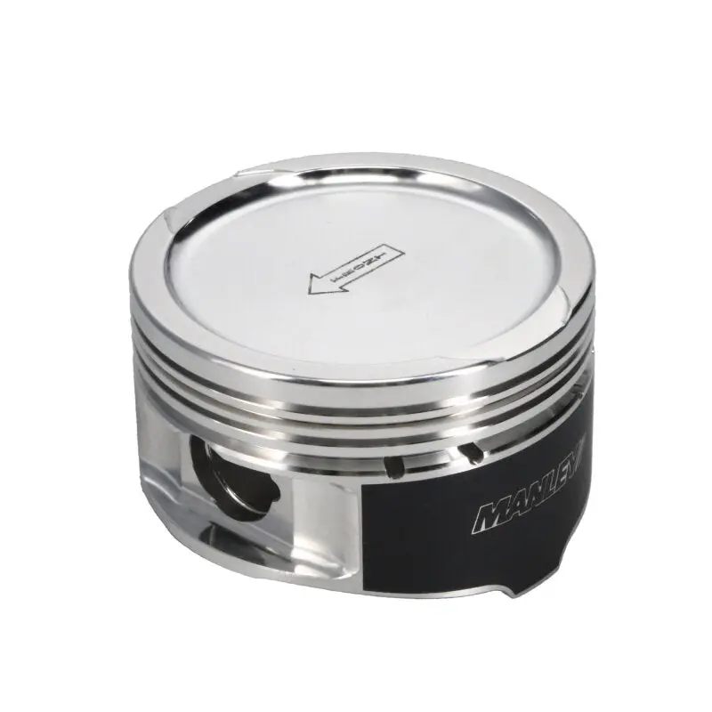 Manley Forged Piston Set For Ford 4.6L Modular V8 — 3.700" Bore, 1.200" Compression Height, −18Cc Dish 1