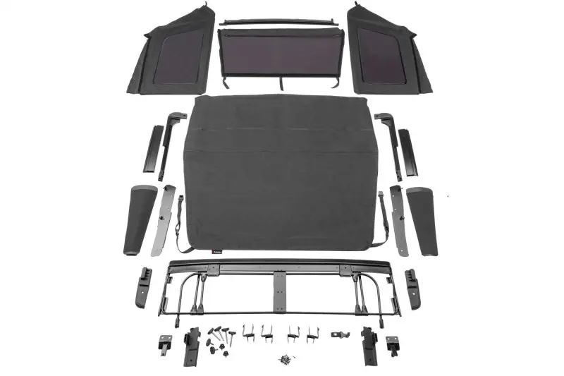 Rugged Ridge Voyager Soft Top – Custom Fit For 2018+ Jeep Wrangler Jl 2-Door Models 1