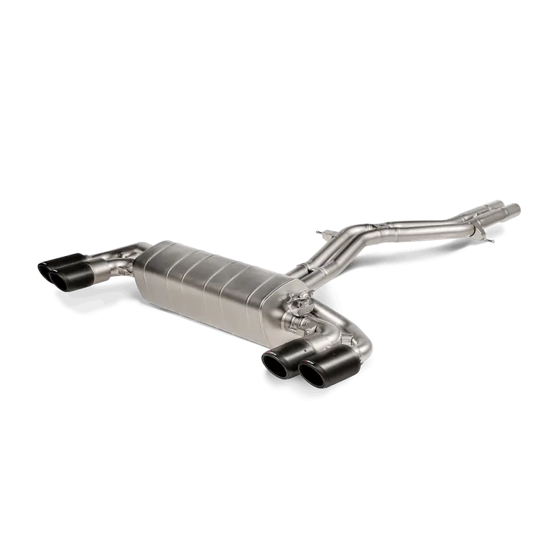 Akrapovič Evolution Line Cat-Back Exhaust – Titanium Construction For 2019+ Porsche Cayenne Turbo & Coupe V8 (536), Tips Sold Separately 1