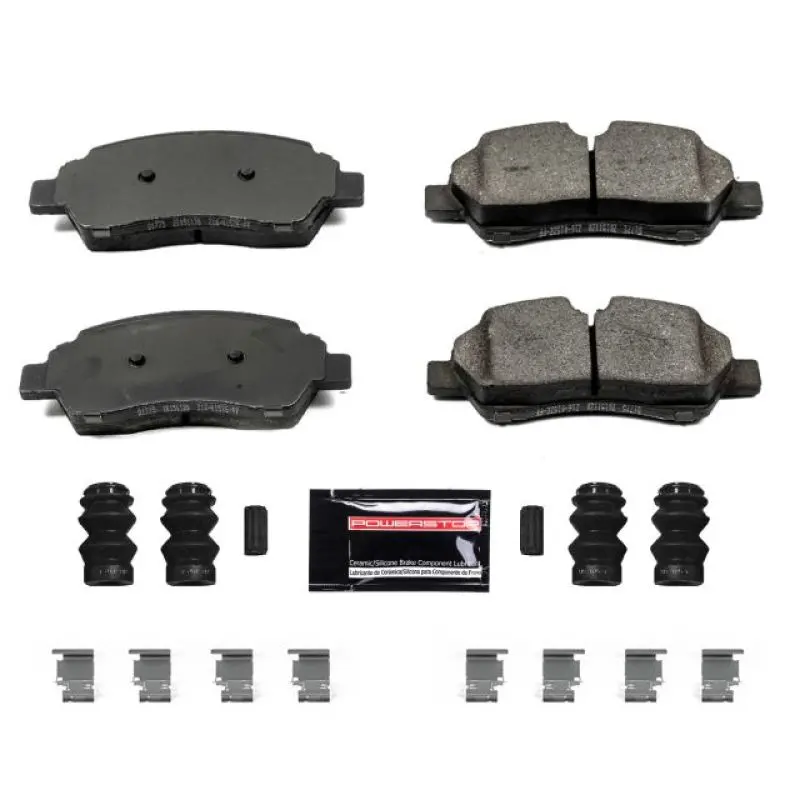 Power Stop Z23 Evolution Sport Rear Brake Pads With Hardware For 2015–2019 Ford Transit-150 1