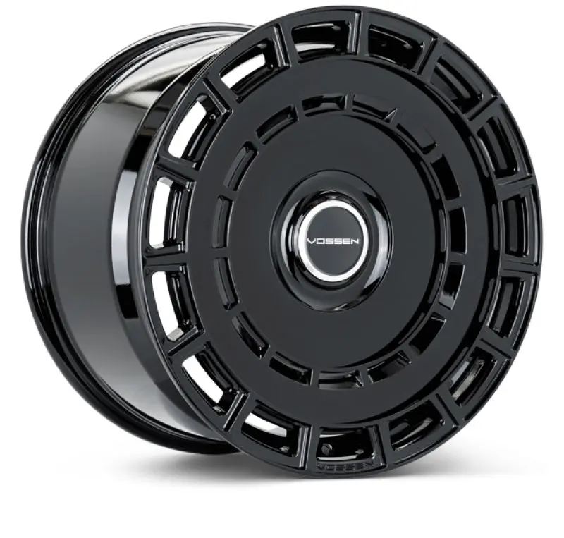 Vossen Hf-9 Gloss Black Deep-Dish Wheel: 24X10, 5X112, Et25, 66.56Mm Bore 1