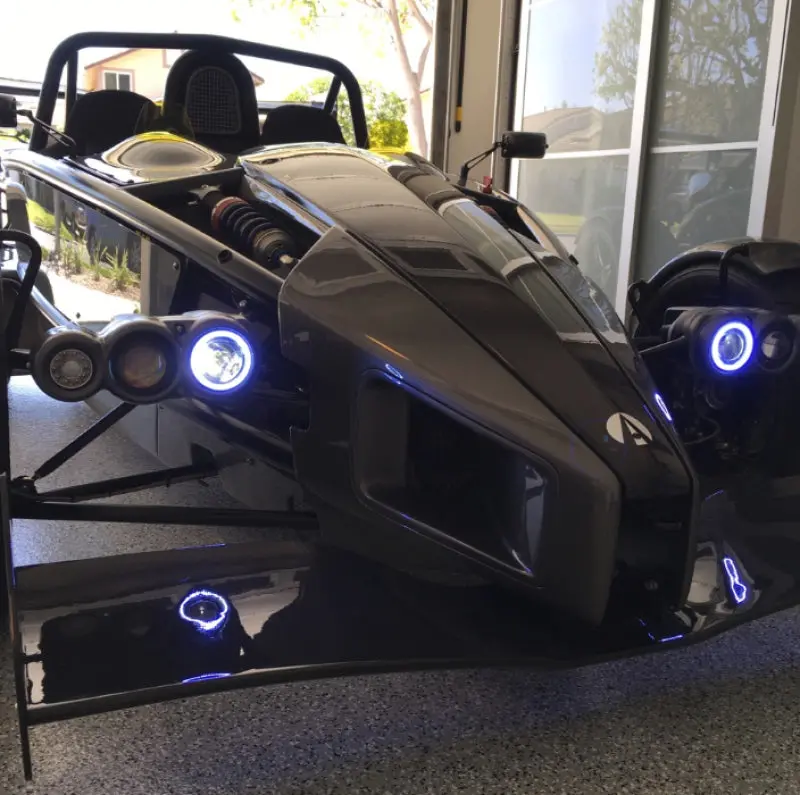 Oracle Led Waterproof Halo Lighting Kit – White Output – Fits Ariel Atom (2003–2018) 1