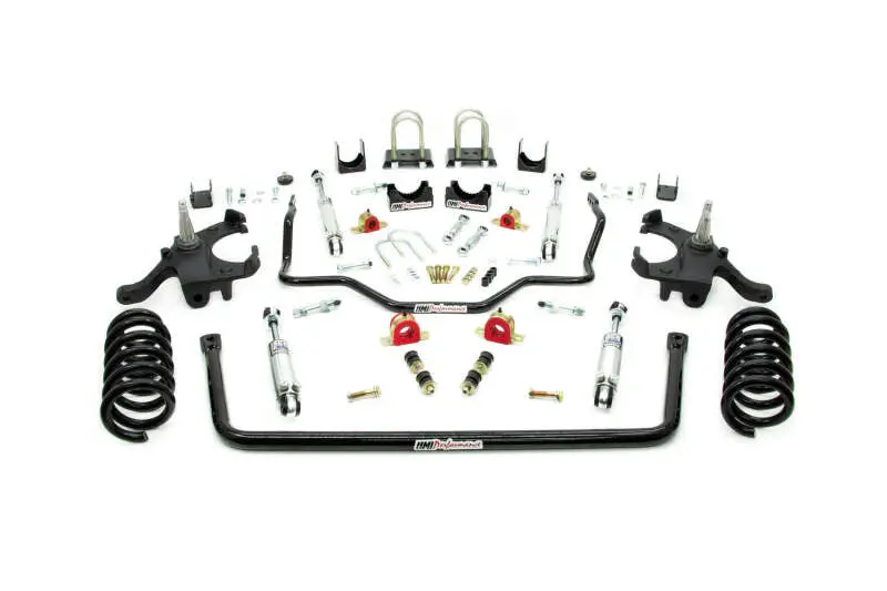 Umi Performance C10 Handling & Lowering System – Stage 2.5 Kit With Viking Shocks (4.5" Front / 6" Rear), Black Finish 1