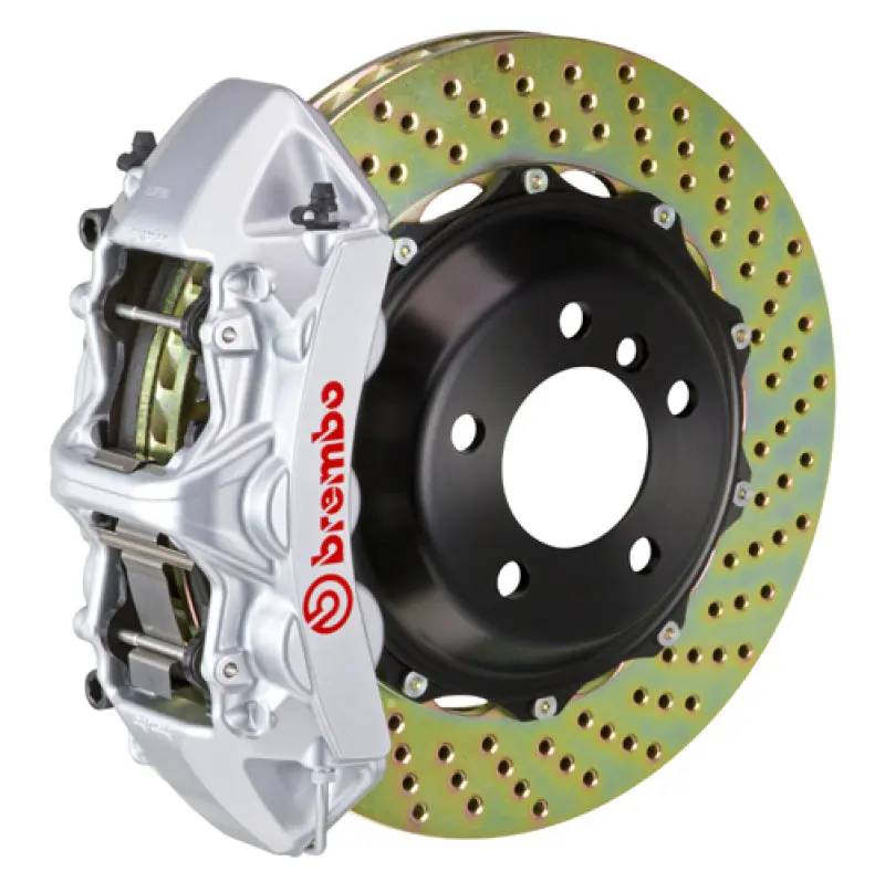 Brembo Gt Big Brake Kit — Front Drilled 380X32Mm Two-Piece Rotors With 6-Piston Calipers (Pccb-Compatible) For 2012–2016 Porsche 987.2 1